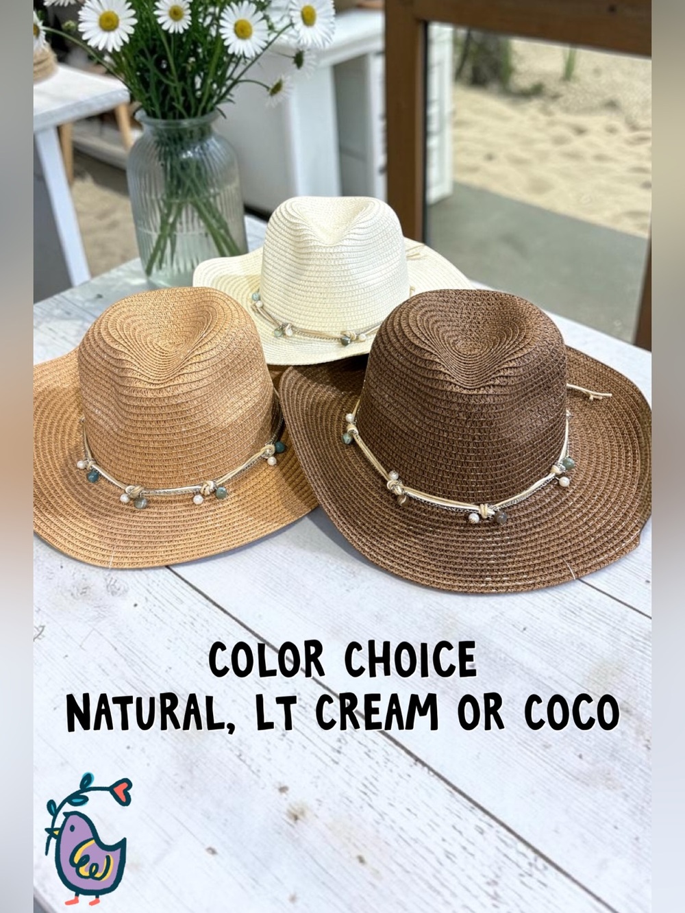 🌸Straw Beach/Summer Hats